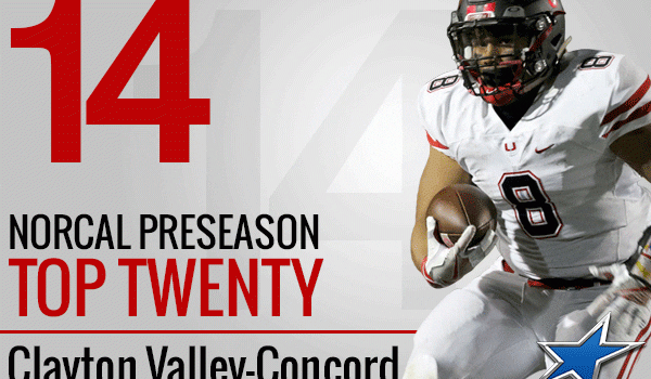 NorCal Preseason Rankings #14: Clayton Valley Concord Football