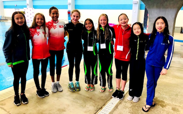 national synchronized swimming teams 2018