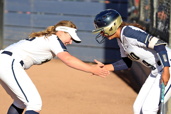 Coach Amanda Buck operates her Elk Grove High softball team like a finely-crafted marketing plan.