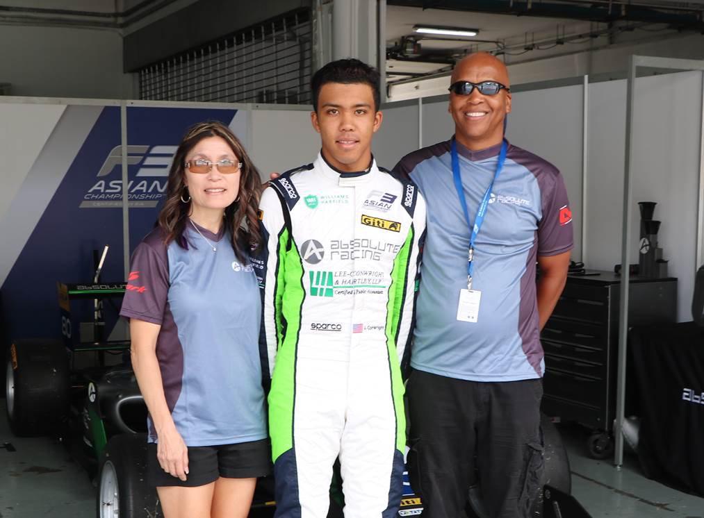 FIA Asian Formula 3 Championship racing isnt' for the faint of heart. Especially for a 19-year old. Jaden Conwright, team reach the podium in Kuala Lumpur.