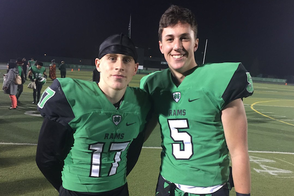 St. Mary's Football, Noah May, Joe Fontes