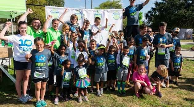 Happy Kids Finish the Healthy Kids Running Series “10Fest” in Orlando