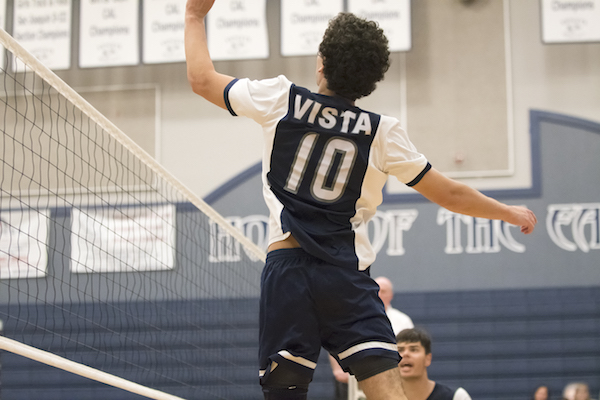 Vista del Lago volleyball, Adam Soriano