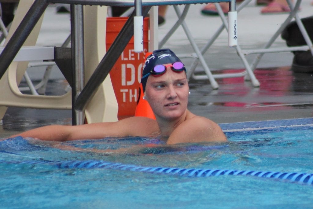 The Monte Vista girls swimming team won the overall NCS title behind Zoie Hartman's four medals. She will be swimming in the USA Swimming Senior Nationals at Stanford University this summer. 