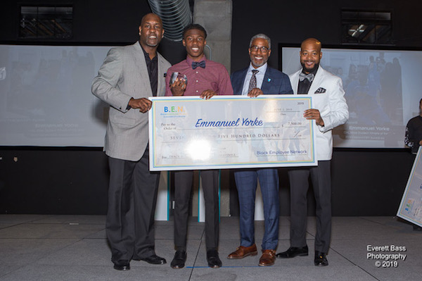 OAL Male Student Athlete of the Year and winner of a $7,500 College Scholarship: Emmanuel Yorke, Madison Park, Volleyball, Basketball, Track & Field - 3.65GPA