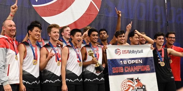 Mountain View Volleyball Club: 18U Boys Net National Title