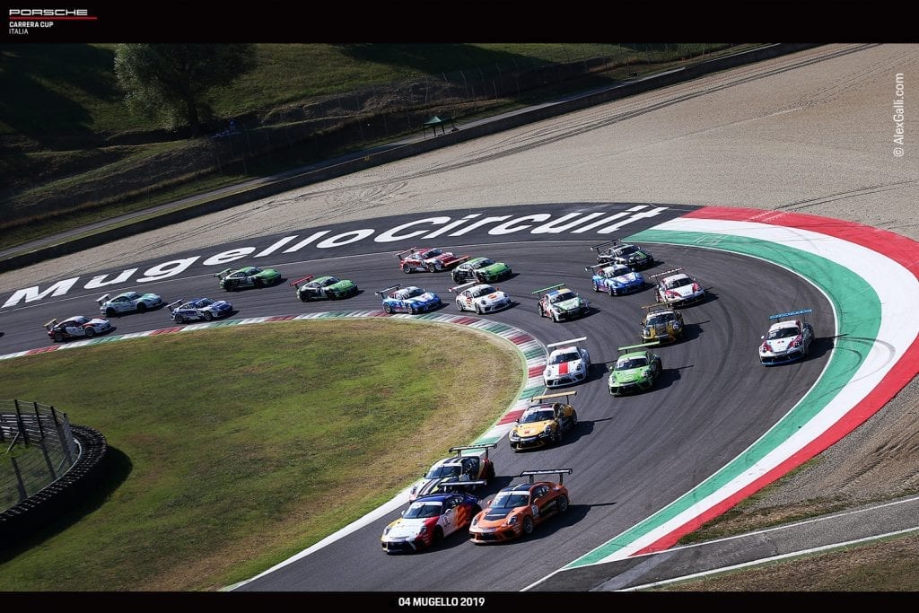 The final lap, Jaden Conwright racing Porsche GT3 Cup in Italy