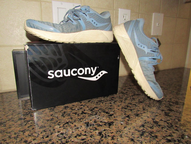 What's in your cross country bag? Sauony Women’s Guide ISO 2 shoes.