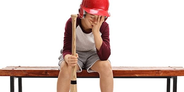 What is the cause of sports mental blocks?