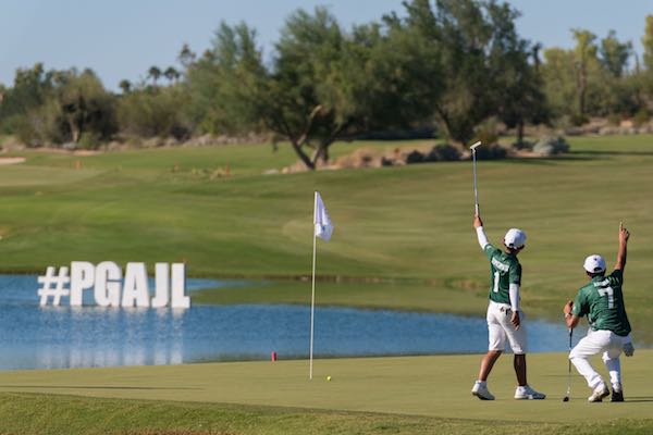 Team Georgia Comes Back from Stunning Divisional Loss to Capture 8th PGA Jr. League Golf Championship. Team Texas finishes runner-up; Team San Ramon California is third; and Minnesota fourth.