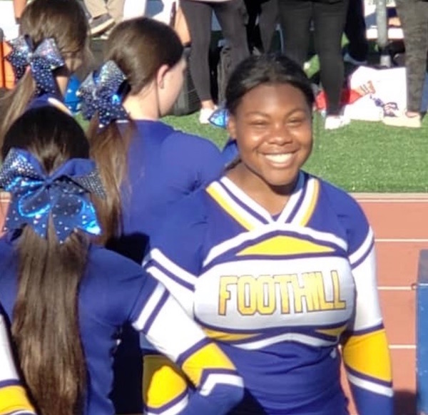 LOCAL CHEERLEADER Muna Bellot, sophomore from Foothill High School in Pleasanton will PERFORM IN THE VARSITY SPIRIT ALL-AMERICAN ORLANDO THANKSGIVING TOUR