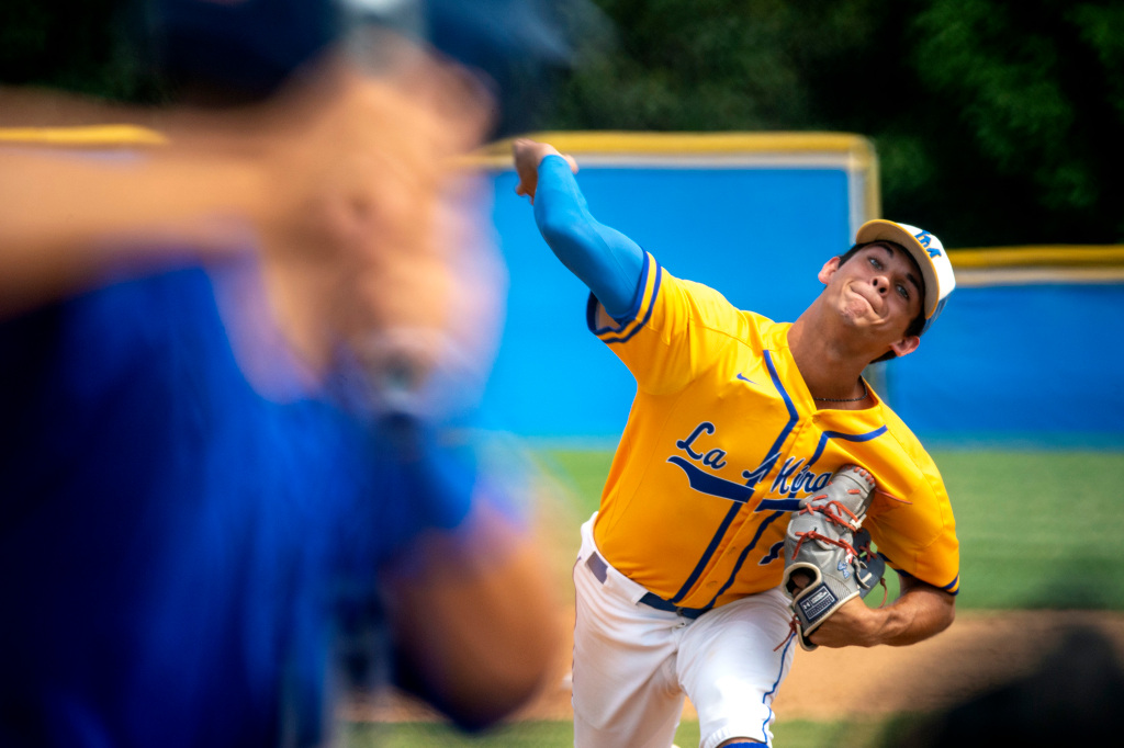 la mirada high school jared jones is press telegrams most outstanding senior in baseball