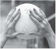 Lindsey Berg, team USA volleyball setter talks hand positioning for setters