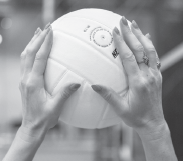 Lindsey Berg, USA Volleyball setter, use the “W” hand position for better control