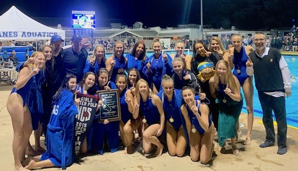 Acalanes girls water polo, Team of the Year, NCS champions