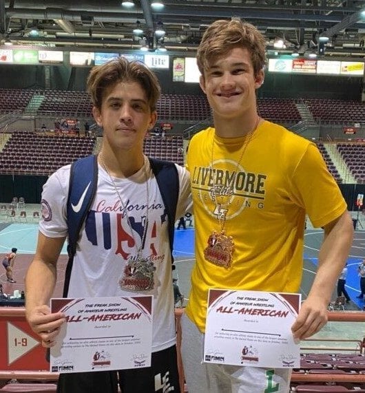 Livermore Elite Wrestling Club enters Freakshow: Bailey and Cowan place