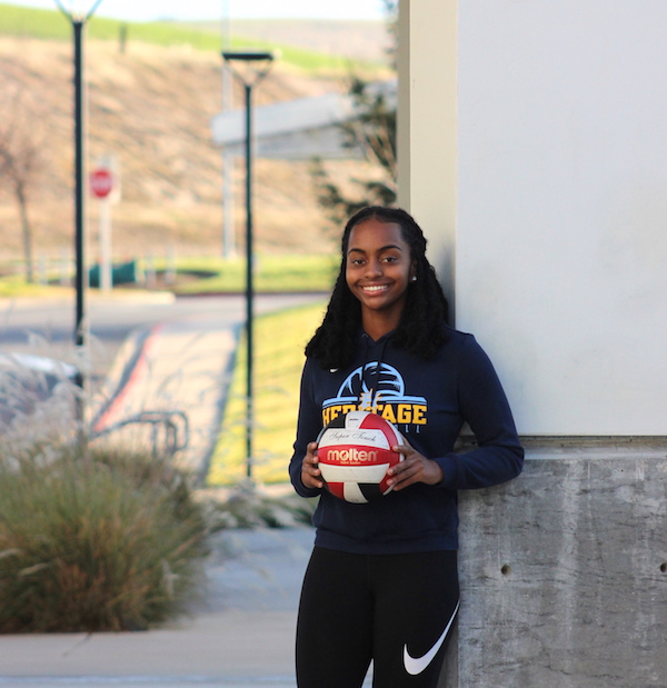 Rochelle Mosley, Heritage Volleyball, Brentwood