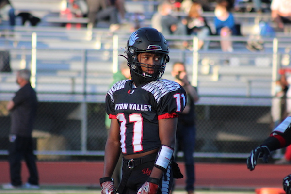 Omari Taylor, Clayton Valley, Football