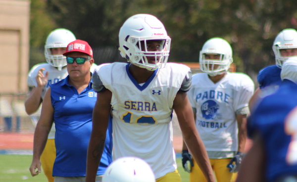 Serra Football, Dominique Lampkin, San Mateo