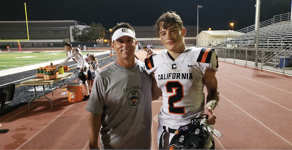 Trevor Rund, Danny Calcagno, Cal High Football