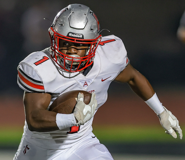 SJS Football Playoffs, Curron Borders, Antelope