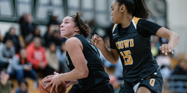 St. Mary's Basketball, Stockton, Brooklyn Perry