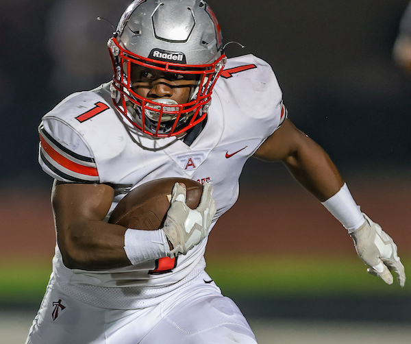 Curron Borders, Antelope, Football