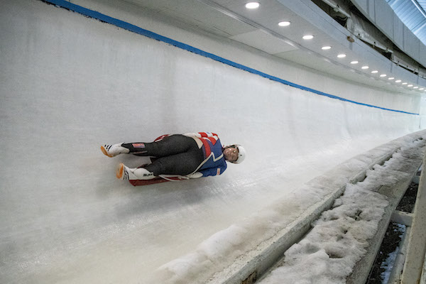 Lake Placid, Luge, USA Youth Development Team