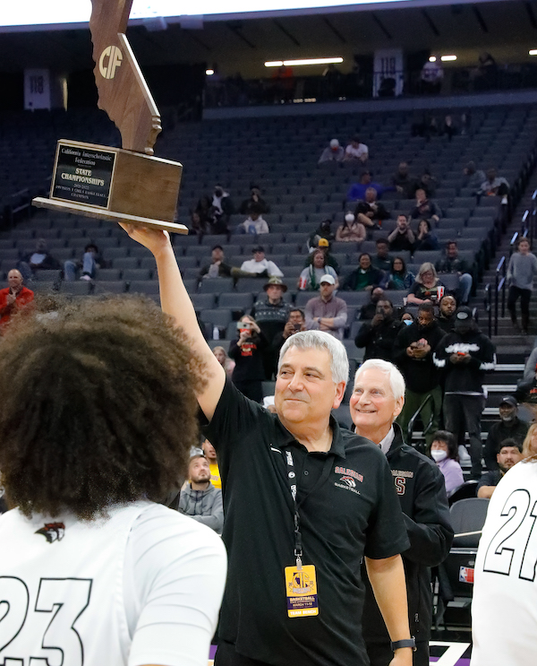 Salesian Girls Basketball, Steve Pezzola, State Champions