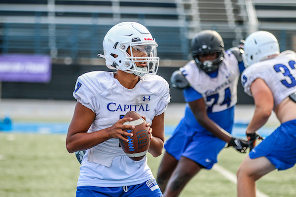 Capital Christian football, Eddie Brusuelas