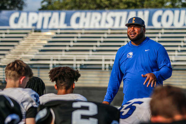 Capital Christian football, Saul Patu