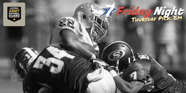 7 Friday Night Podcast » Ep. 2.27: Thursday Pick 'Em (WEEK 12)