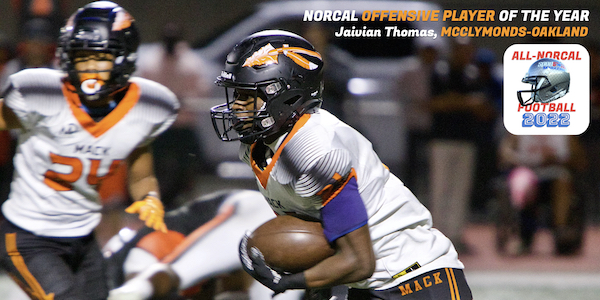 NorCal Offensive Player Of The Year | Jaivian Thomas