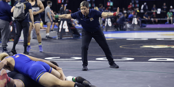 Kathy Kopara, CIF Wrestling, Referees