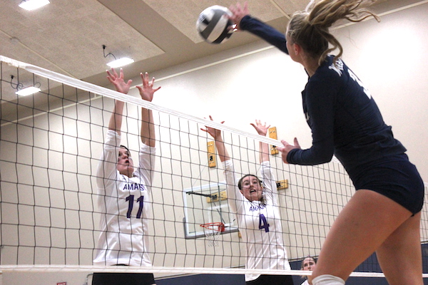 Amador Valley Volleyball, Danielle Kostalnick, Sydney Goldstein