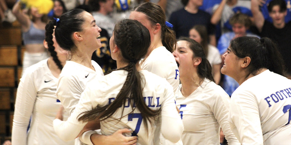 Foothill Volleyball, Pleasanton, NCS Championships