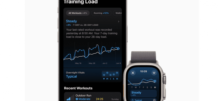 Apple watchOS 11 To Feature Training Load And Rest Days