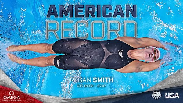 Smith sets swim record 