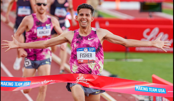 Grant Fisher Sets 5K Meet Record At Olympic Trials—And Doubles With 10k Win