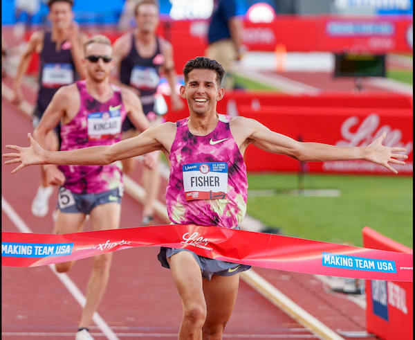 Grant Fisher Sets 5K Meet Record At Olympic Trials—And Doubles With 10k Win