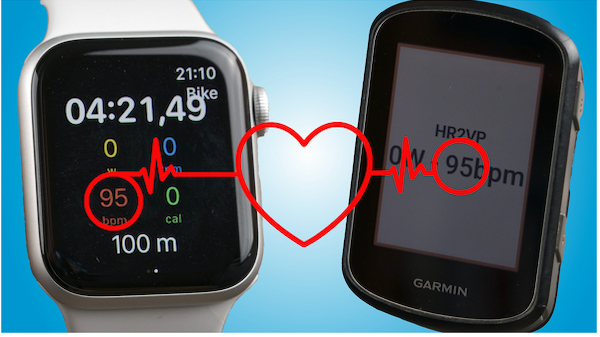 Cyclist Can Now Track Heart Rate Directly From Apple Watch With Garmin Edge GPS