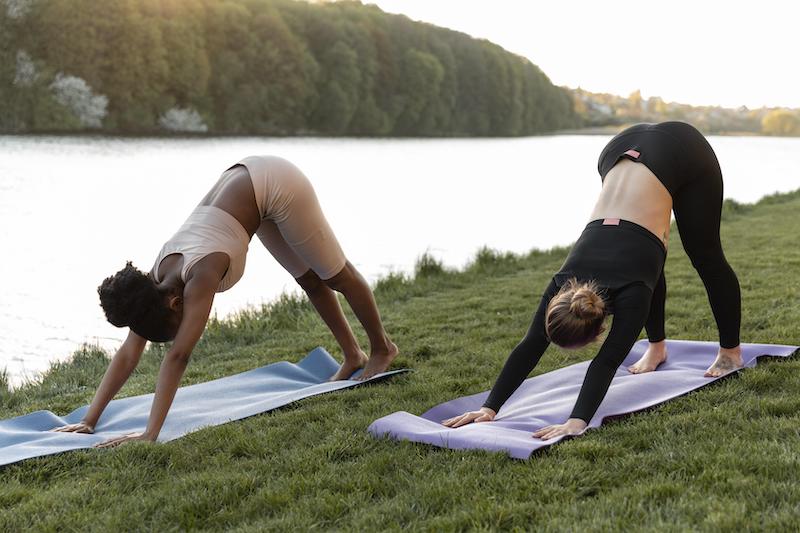 Yoga poses for cross country