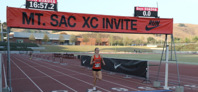 South Pasadena’s Abigail Errington earns big win in Division 3-4-5 girls team sweepstakes at Mt. SAC Invitational