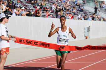 Concord De La Salle’s Trey Caldwell secures another Division 1-2 sweepstakes crown, grabs record at Mt. SAC Invitational