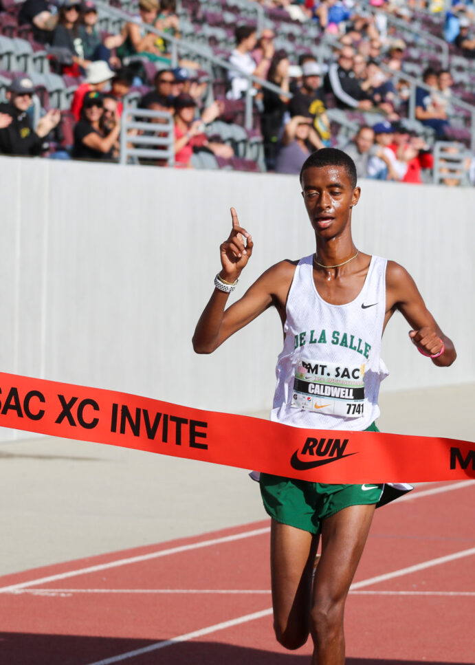 Concord De La Salle’s Trey Caldwell secures another Division 1-2 sweepstakes crown, grabs record at Mt. SAC Invitational