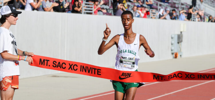 Concord De La Salle’s Trey Caldwell secures another Division 1-2 sweepstakes crown, grabs record at Mt. SAC Invitational