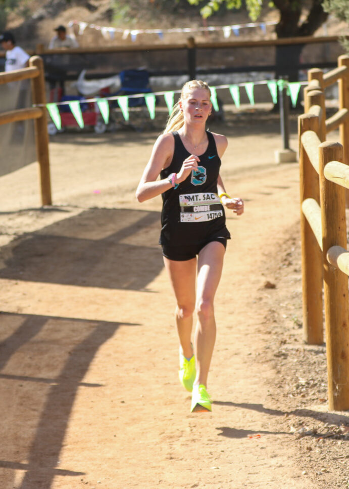 Corona Santiago’s Braelyn Combe gets back-to-back titles at Mt. SAC Invitational, Canyon Crest Academy’s Katja Dunayevich rallies for win