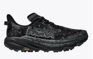 Hoka cross country shoe. 