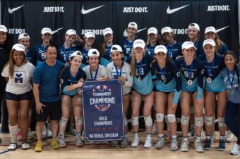 Marymount girls volleyball grabs another National Division Gold Bracket title at Nike Tournament of Champions