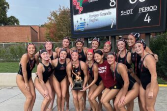 Sacred Heart Prep girls water polo steps up on defense against Arroyo Grande to secure title repeat at NorCal Invitational